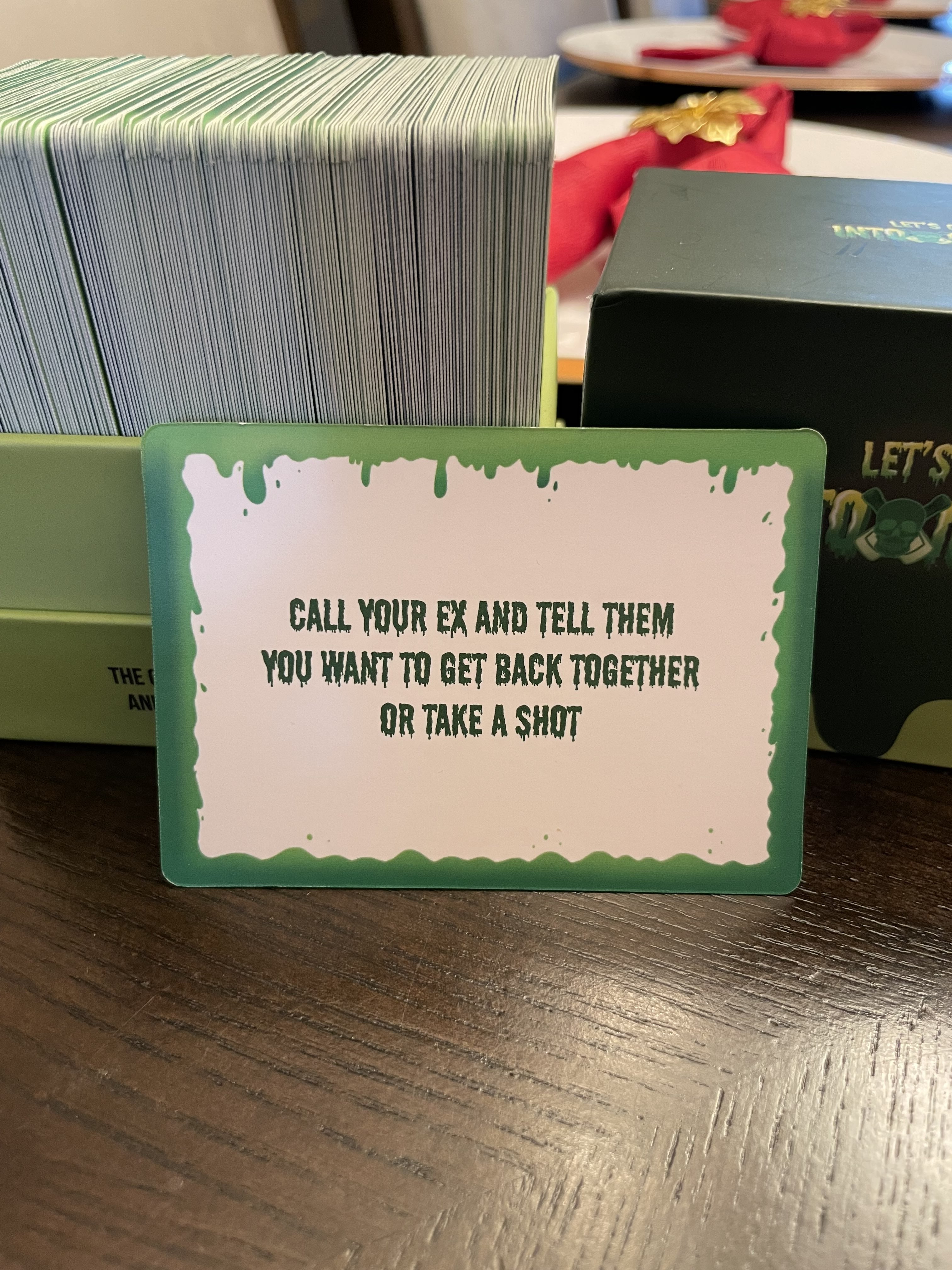 Let's Get Intoxicated – 150 Card Adult Drinking Game for Parties, Bachelorette, 21st Birthdays, Game Nights
