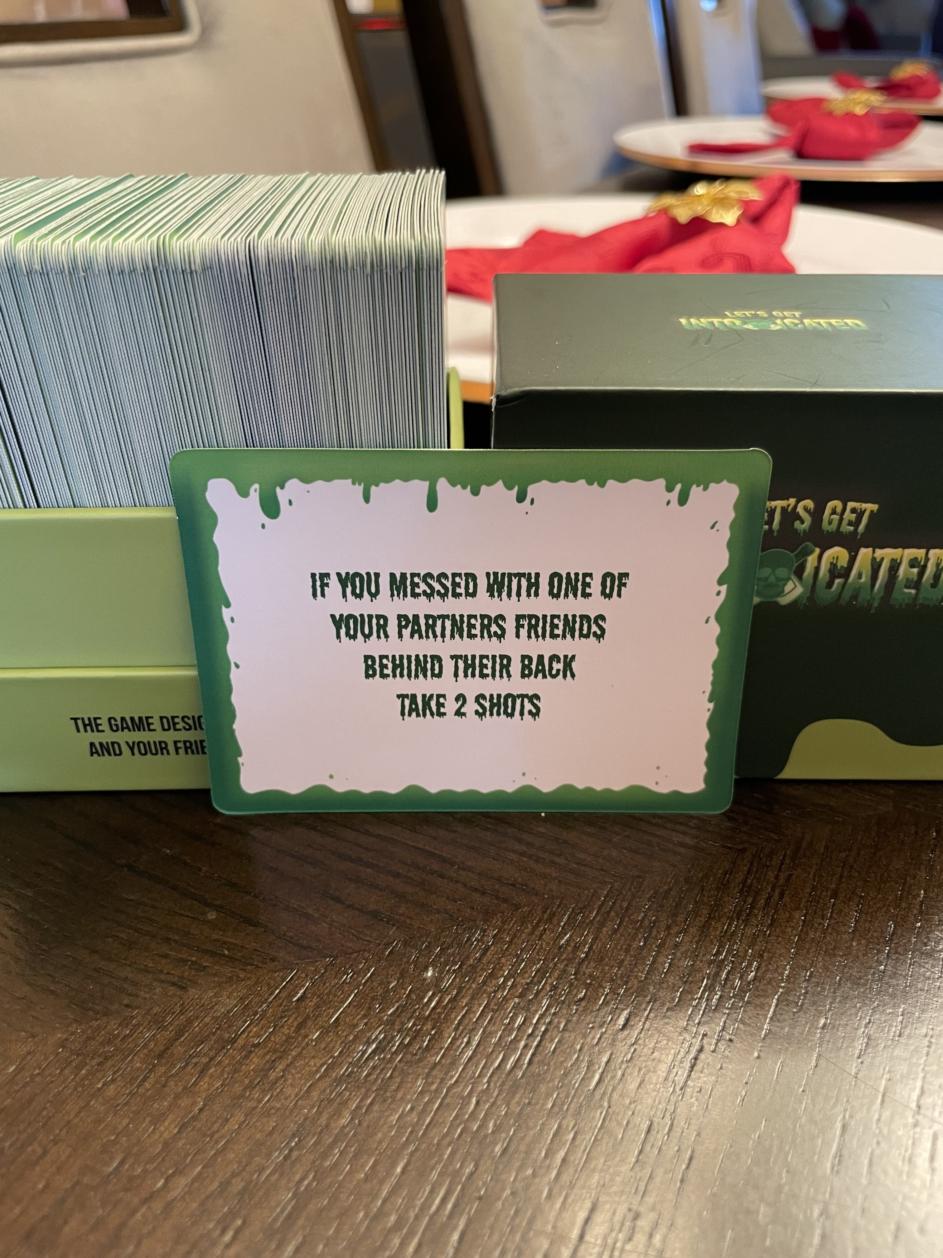 Let's Get Intoxicated – 150 Card Adult Drinking Game for Parties, Bachelorette, 21st Birthdays, Game Nights